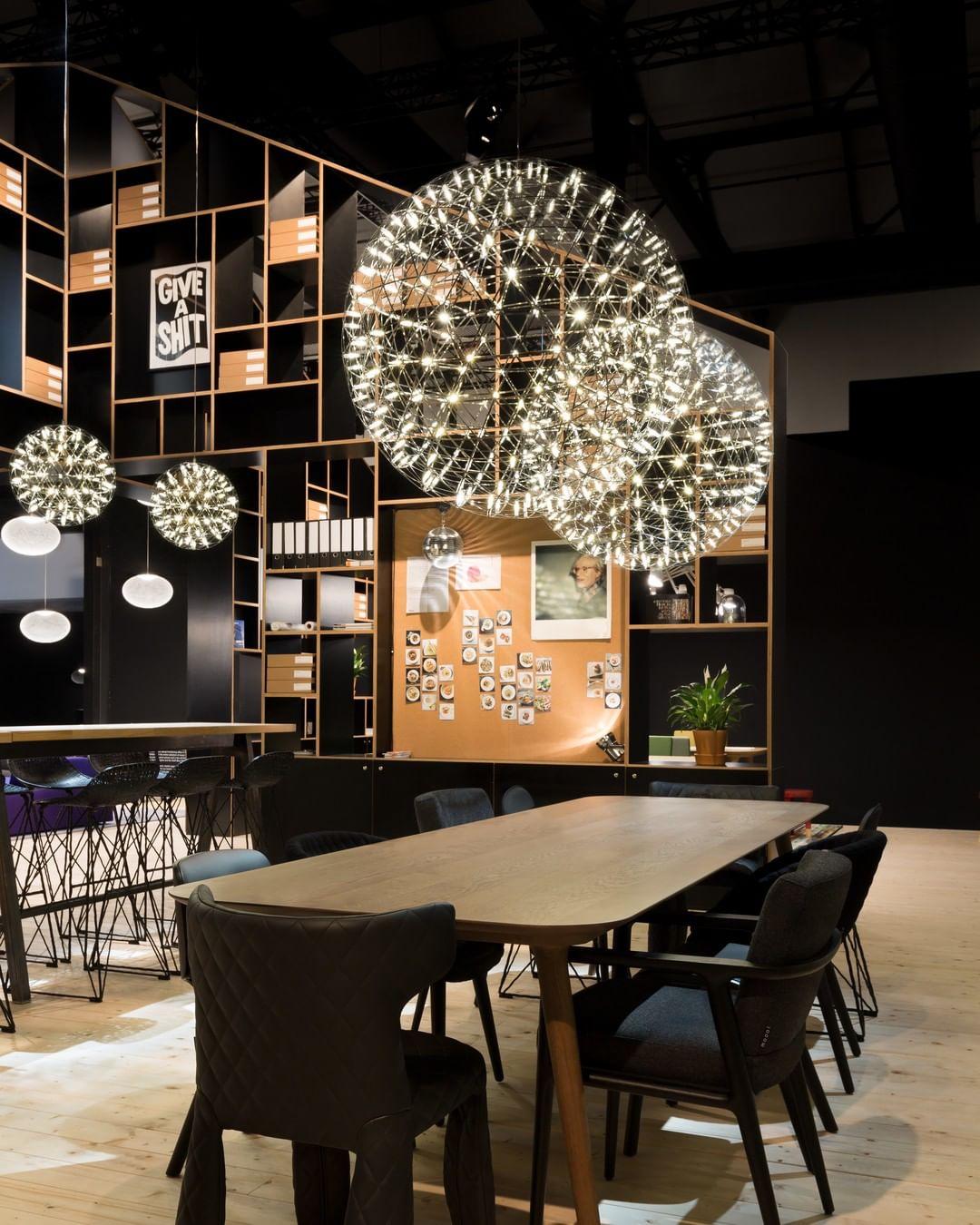 Celyneth Stainless Steel Pendant Light-Moonnatur