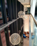 Celyneth Stainless Steel Pendant Light-Moonnatur