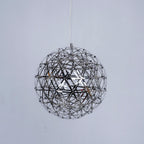 Celyneth Stainless Steel Pendant Light-Moonnatur