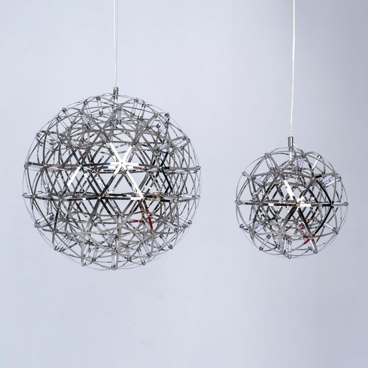 Celyneth Stainless Steel Pendant Light-Moonnatur