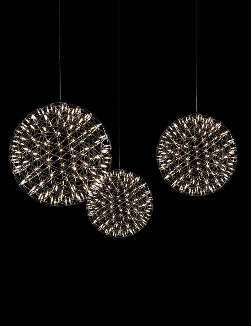 Celyneth Stainless Steel Pendant Light-Moonnatur