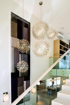 Celyneth Stainless Steel Pendant Light-Moonnatur
