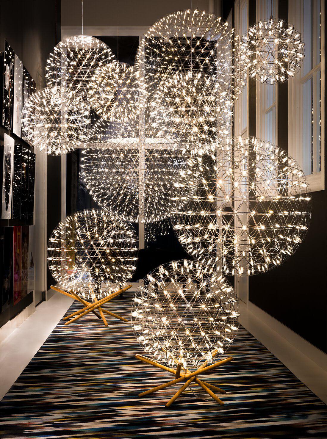 Celyneth Stainless Steel Pendant Light-Moonnatur