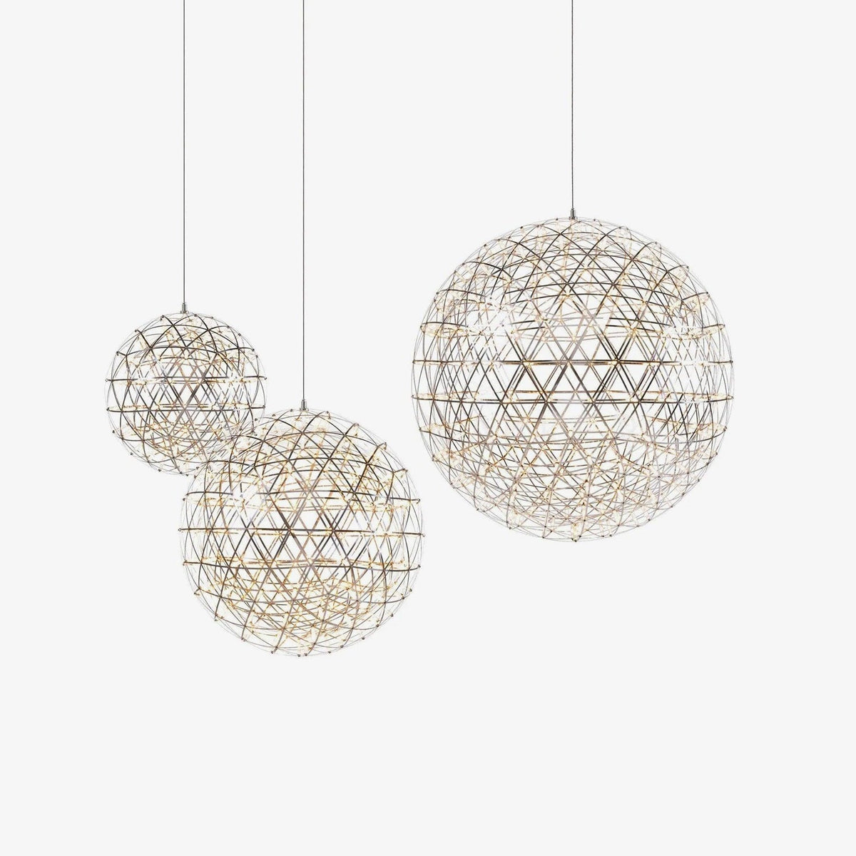 Celyneth Stainless Steel Pendant Light-Moonnatur