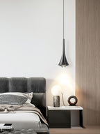 Qelara Acrylic Pendant Light-Moonnatur