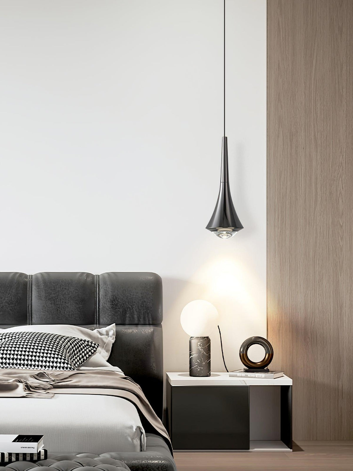 Qelara Acrylic Pendant Light-Moonnatur