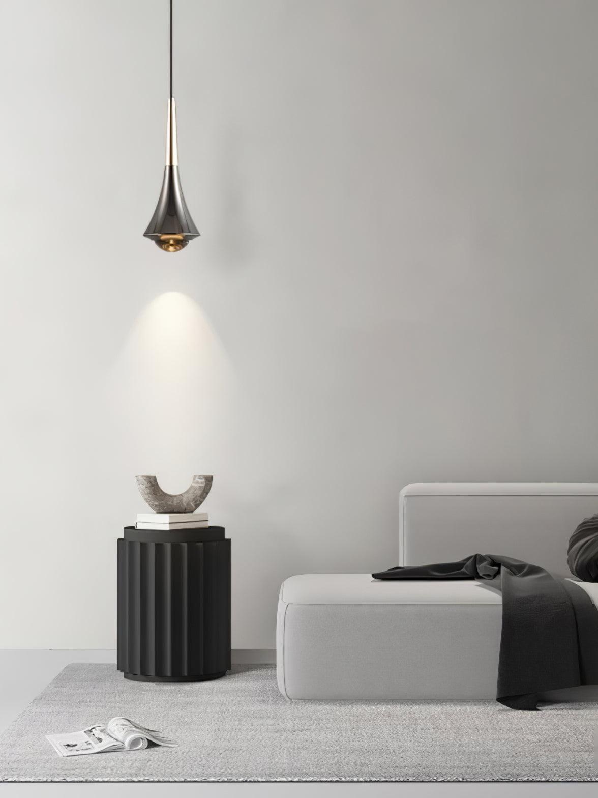 Qelara Acrylic Pendant Light-Moonnatur