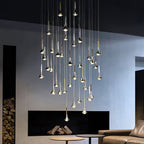 Qelara Acrylic Pendant Light-Moonnatur
