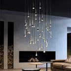 Qelara Acrylic Pendant Light-Moonnatur