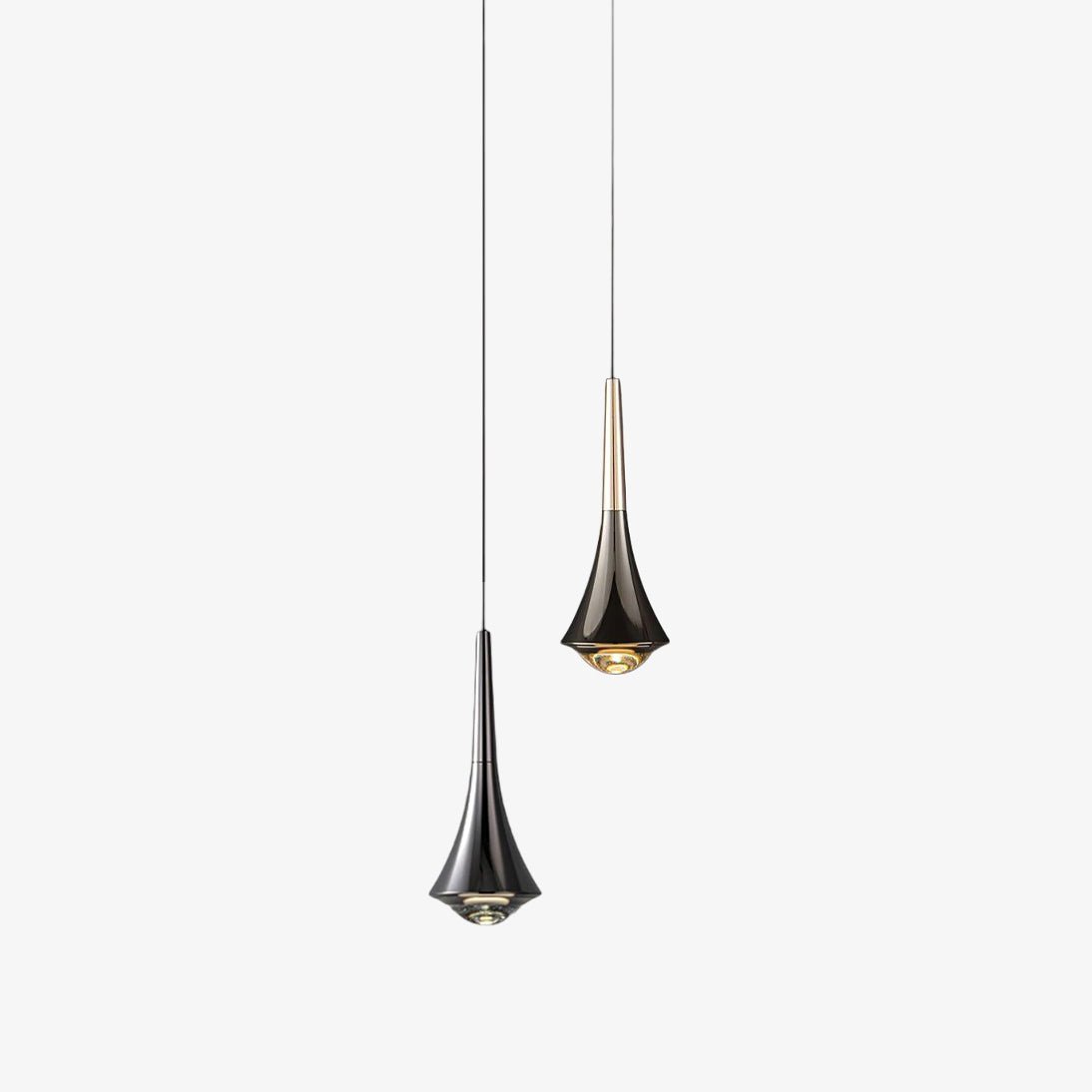 Qelara Acrylic Pendant Light-Moonnatur