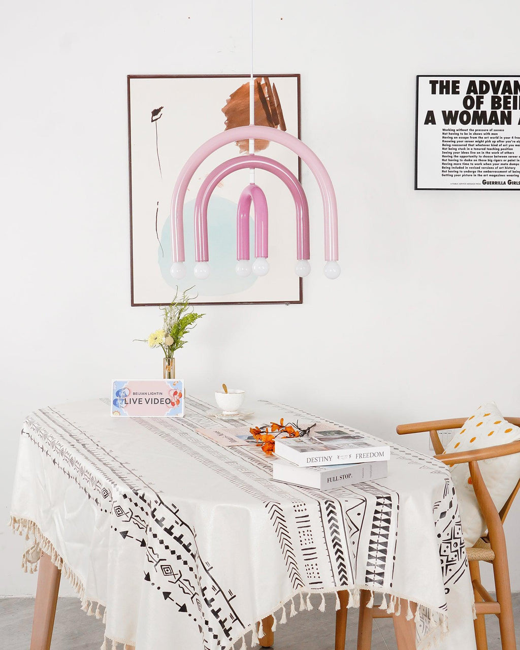 Veyrenfield Metal Pendant Light-Moonnatur