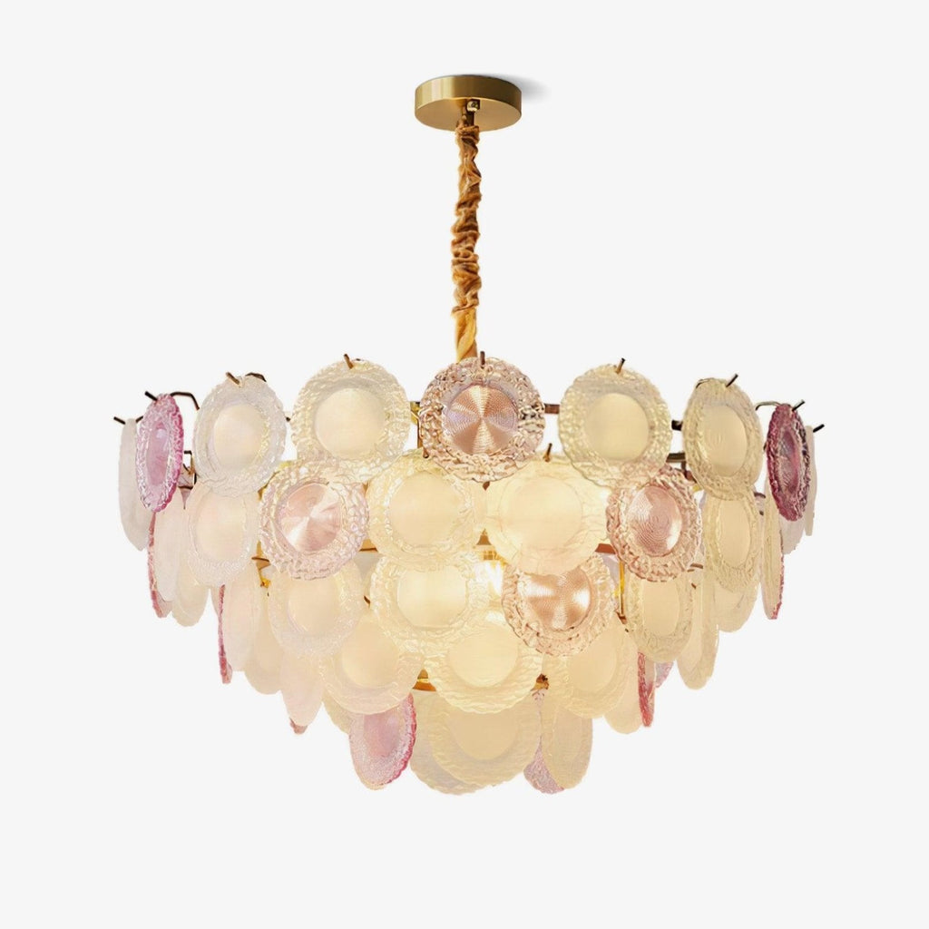 Wyrenelle Glass Chandelier-Moonnatur
