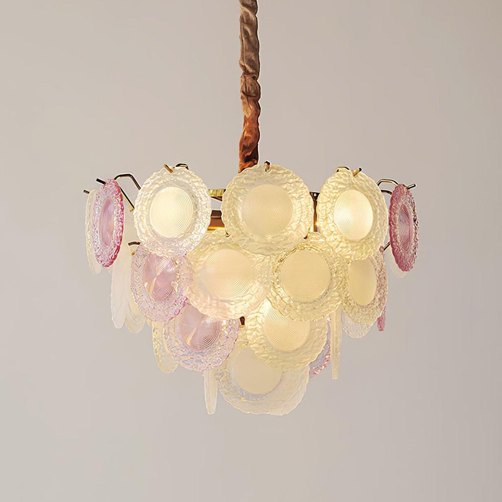 Wyrenelle Glass Chandelier-Moonnatur