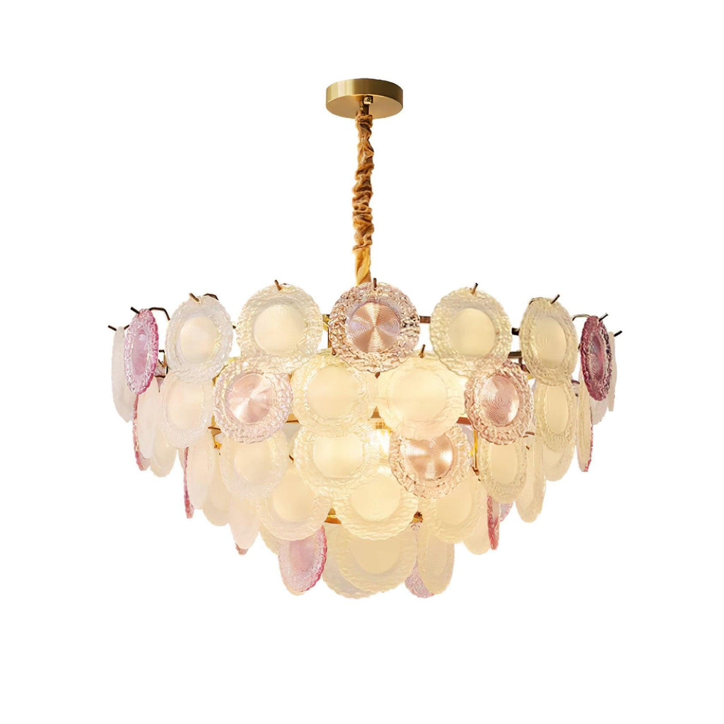 Wyrenelle Glass Chandelier-Moonnatur