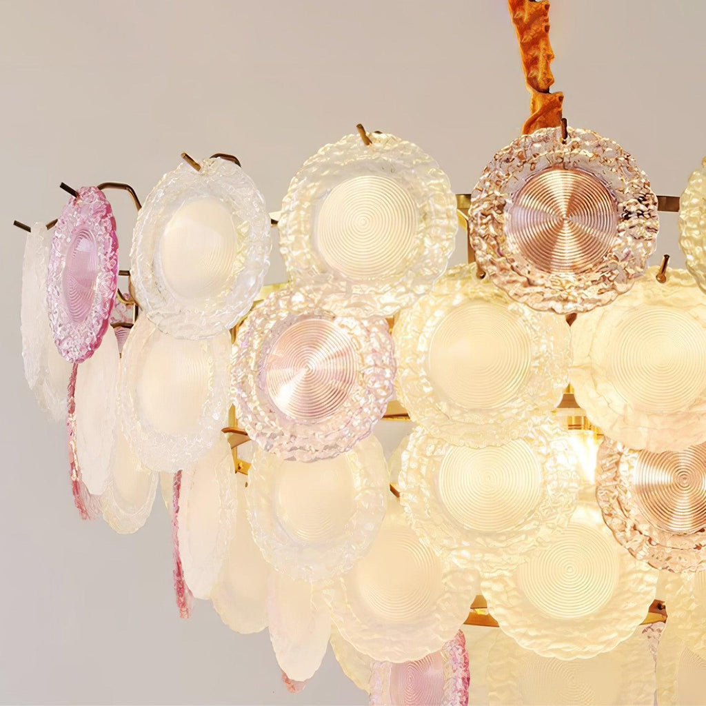 Wyrenelle Glass Chandelier-Moonnatur
