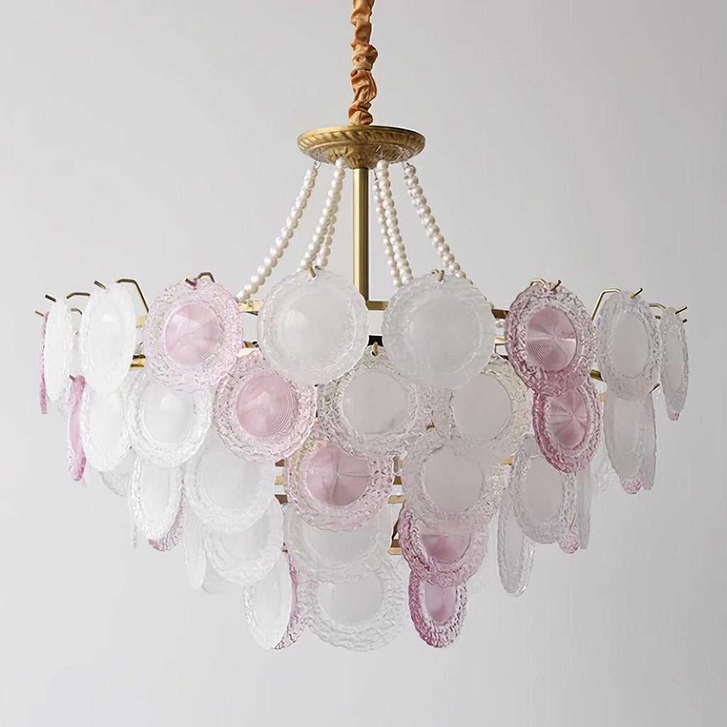 Wyrenelle Glass Chandelier-Moonnatur