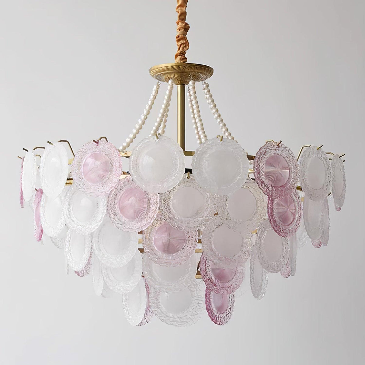 Wyrenelle Glass Chandelier-Moonnatur