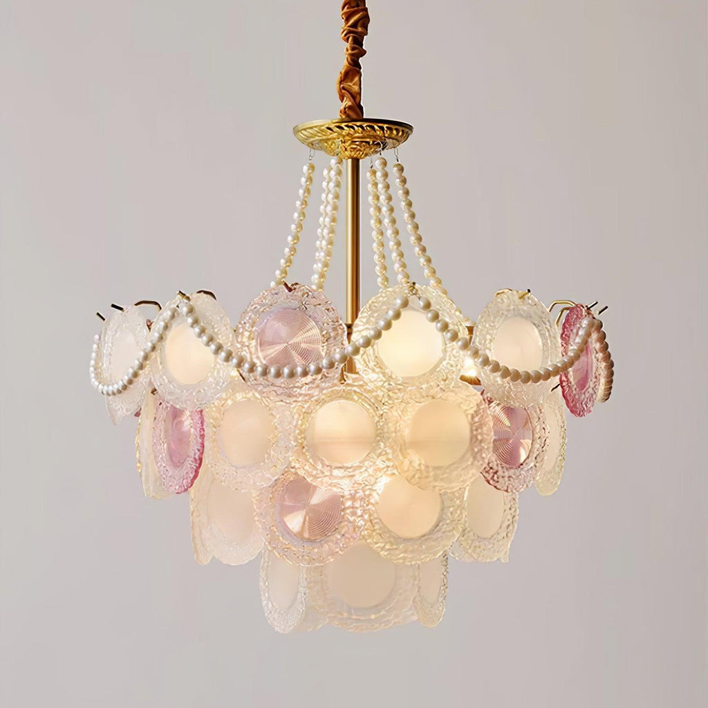 Wyrenelle Glass Chandelier-Moonnatur