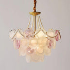 Wyrenelle Glass Chandelier-Moonnatur