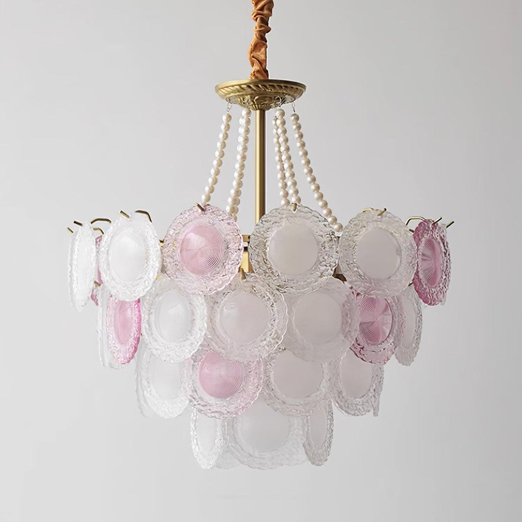 Wyrenelle Glass Chandelier-Moonnatur