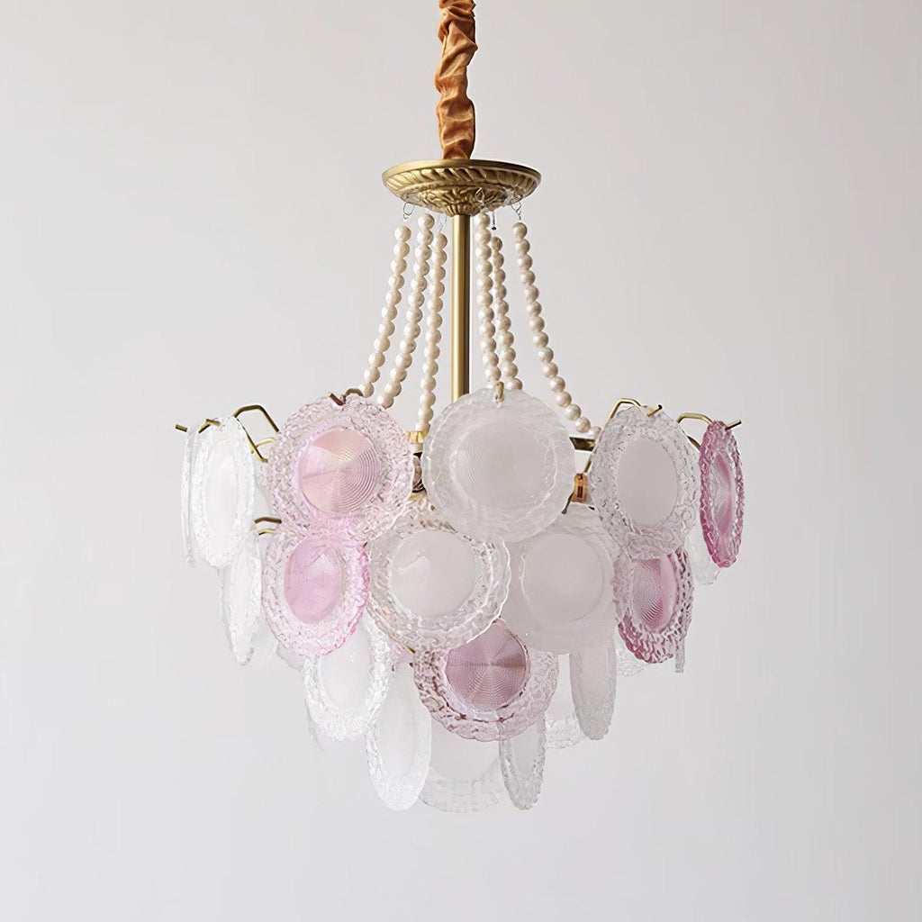 Wyrenelle Glass Chandelier-Moonnatur