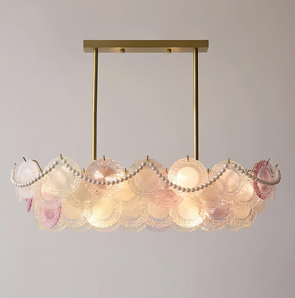 Wyrenelle Glass Chandelier-Moonnatur