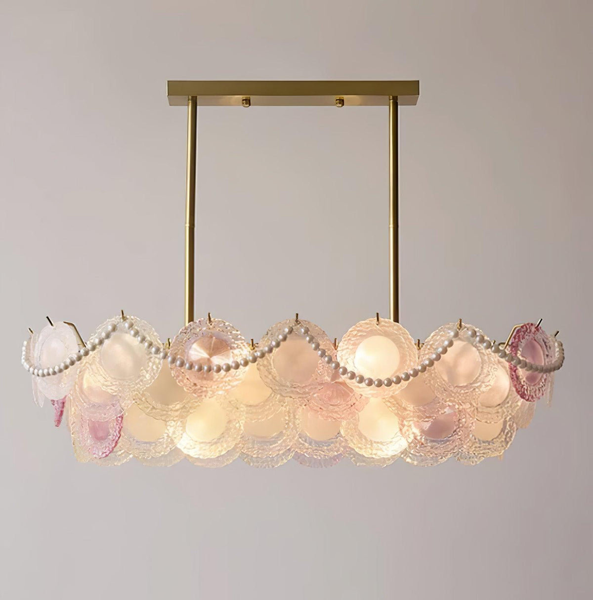 Wyrenelle Glass Chandelier-Moonnatur