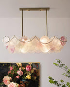 Wyrenelle Glass Chandelier-Moonnatur