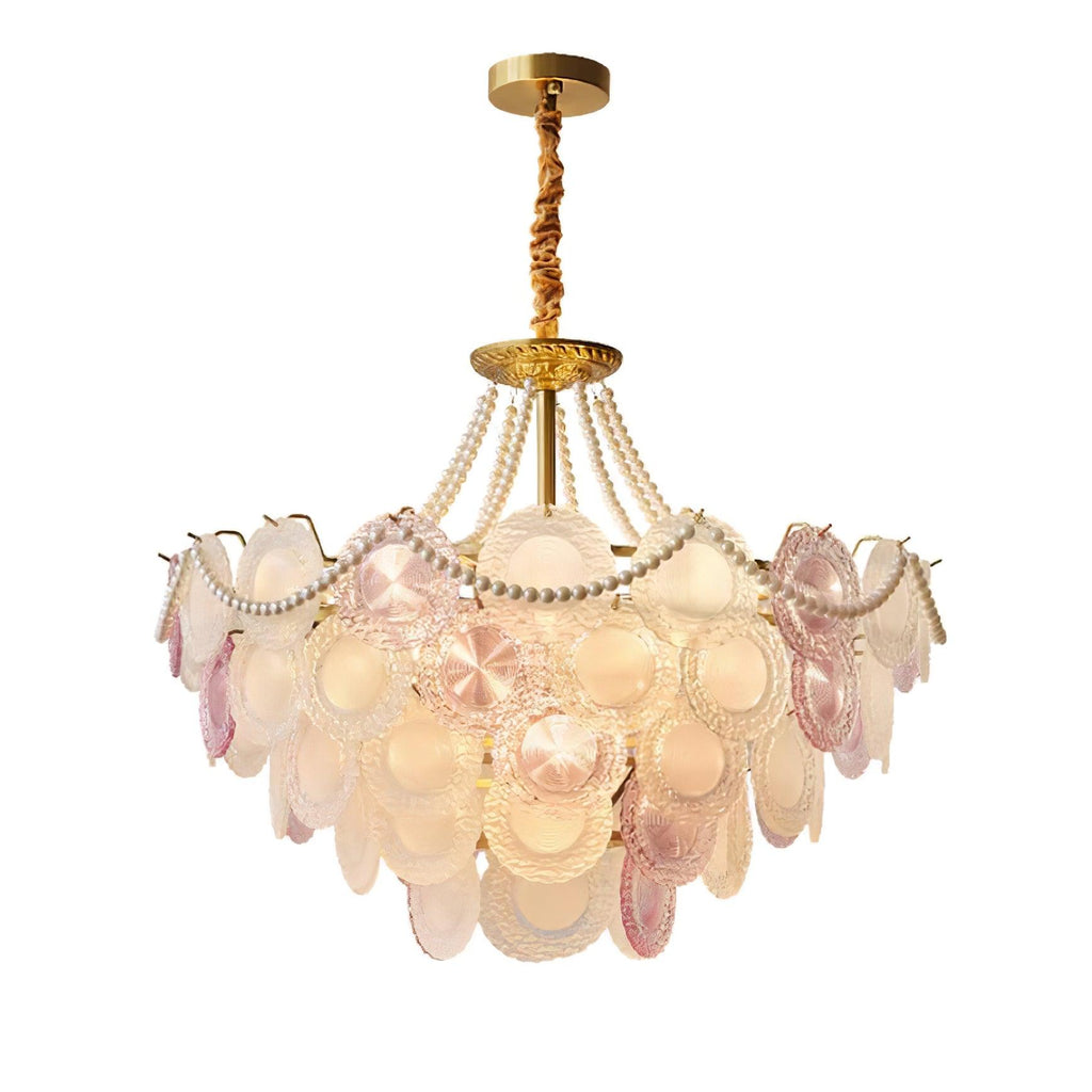 Wyrenelle Glass Chandelier-Moonnatur