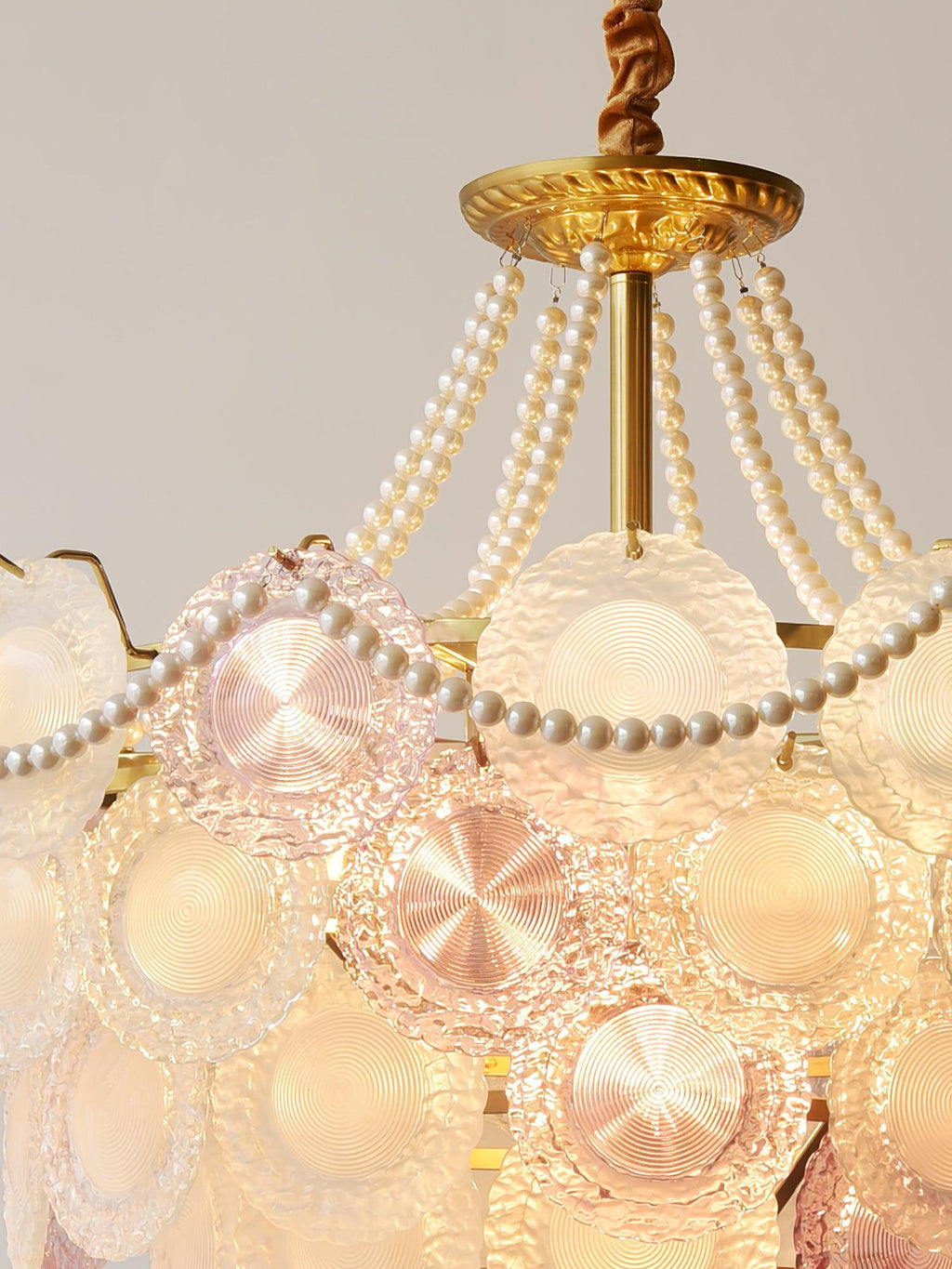 Wyrenelle Glass Chandelier-Moonnatur