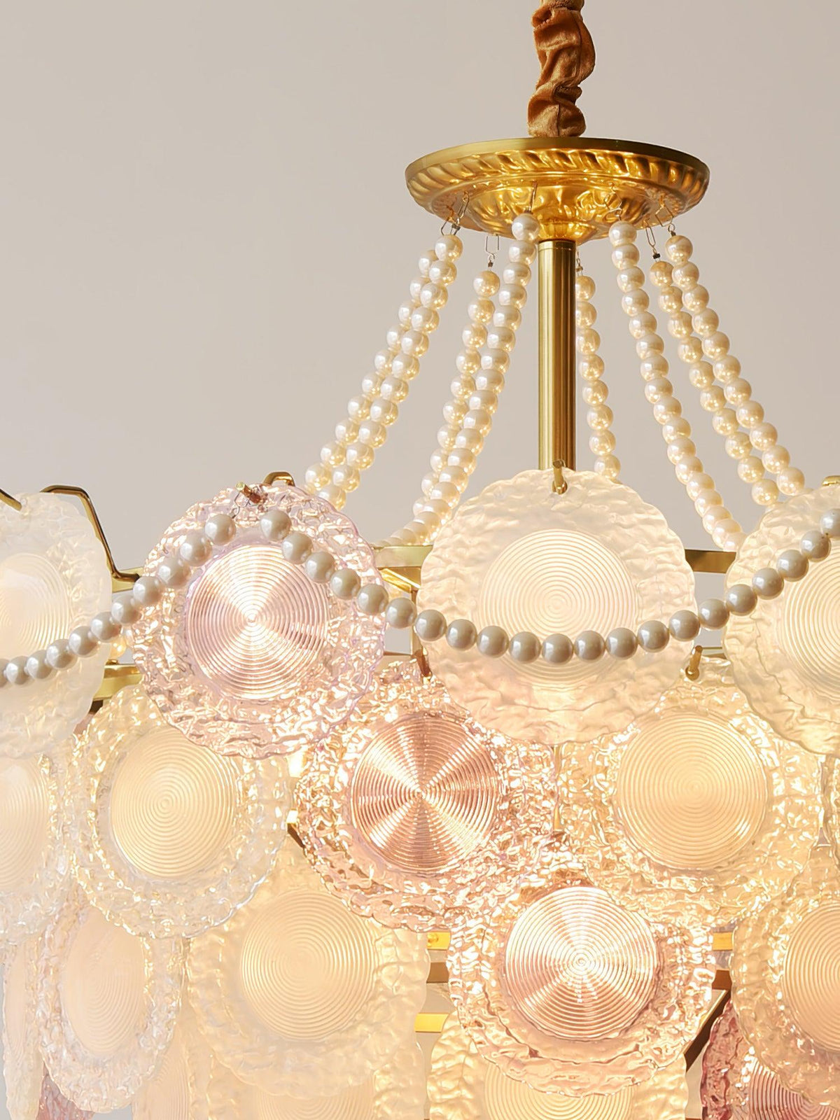 Wyrenelle Glass Chandelier-Moonnatur