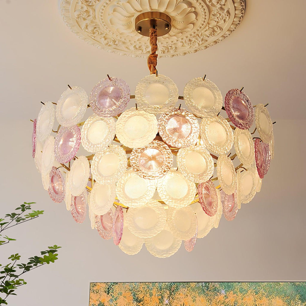 Wyrenelle Glass Chandelier-Moonnatur