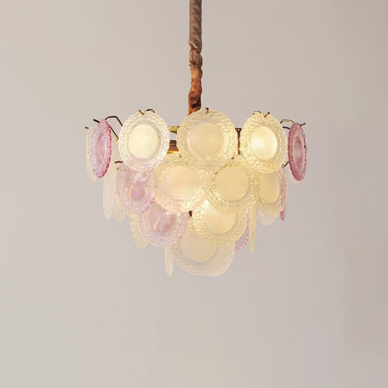 Wyrenelle Glass Chandelier-Moonnatur