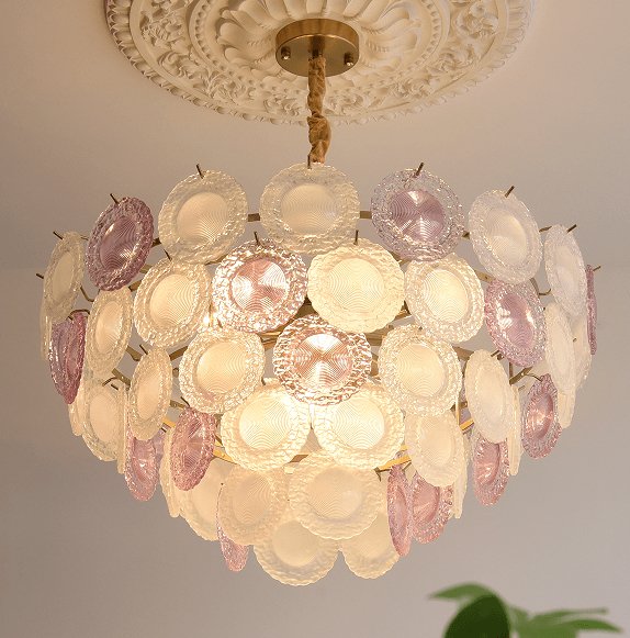 Wyrenelle Glass Chandelier-Moonnatur