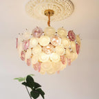 Wyrenelle Glass Chandelier-Moonnatur