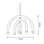 Veyrenfield Metal Pendant Light-Moonnatur
