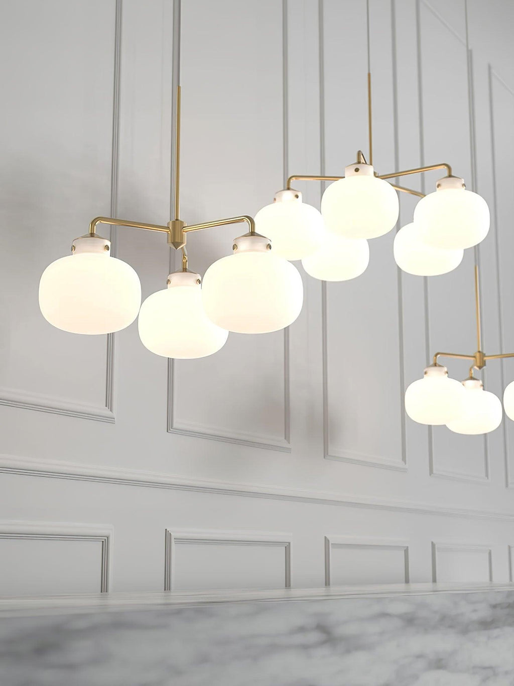 Avenora Glass Pendant Light-Moonnatur