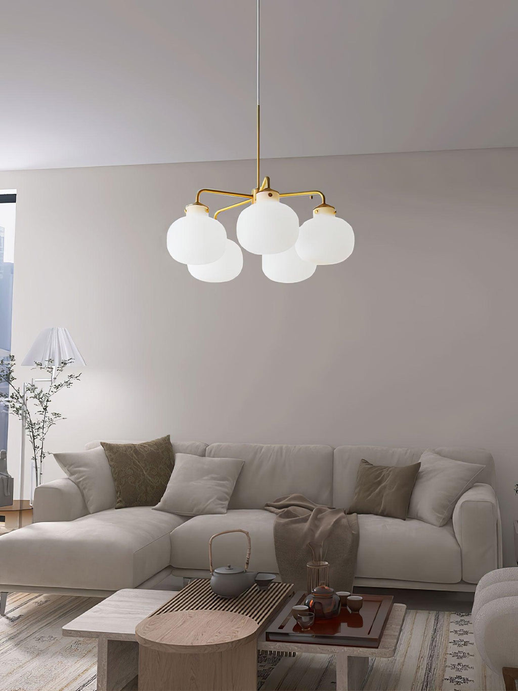 Avenora Glass Pendant Light-Moonnatur