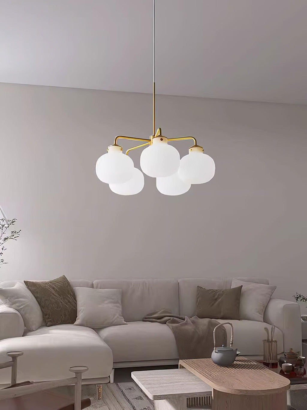 Avenora Glass Pendant Light-Moonnatur