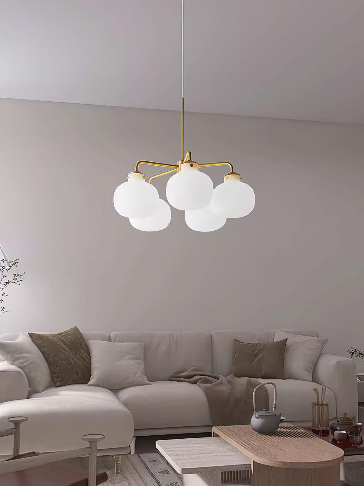 Avenora Glass Pendant Light-Moonnatur