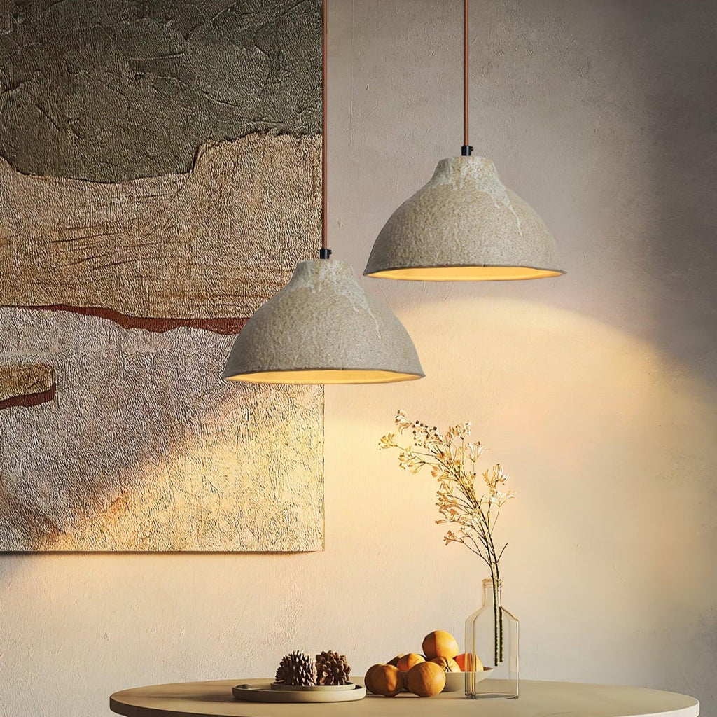 Garnelash Ceramic Pendant Light-Moonnatur