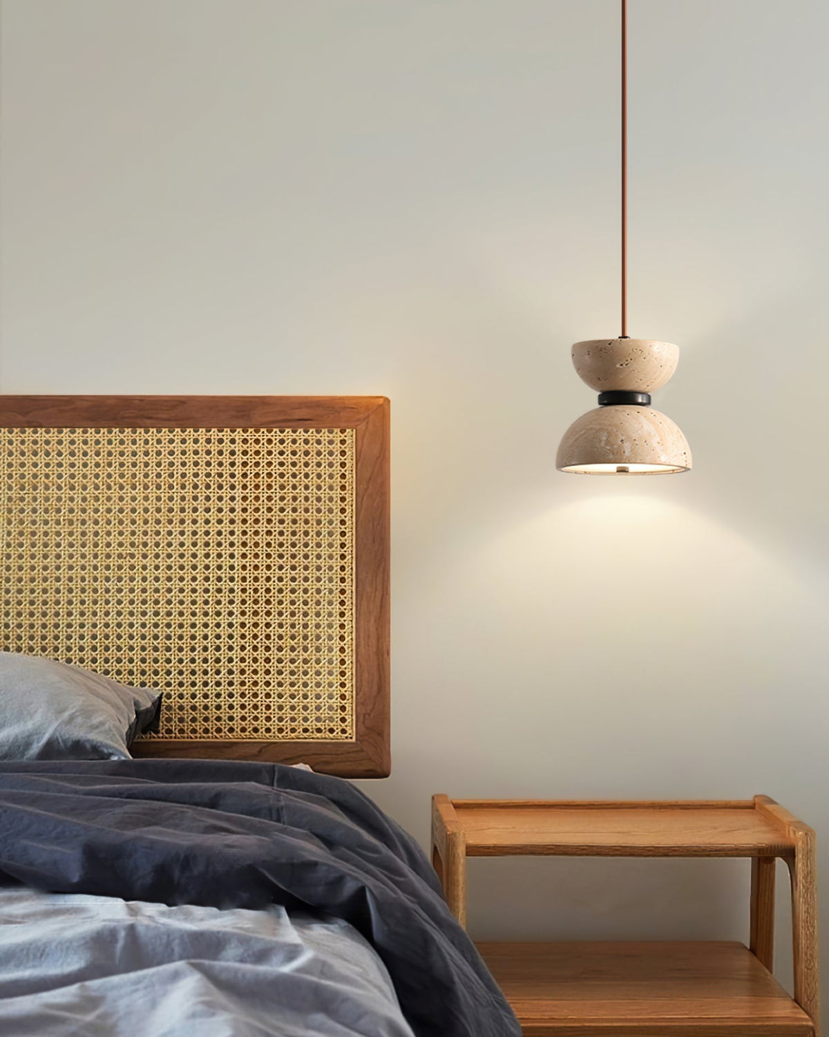 Faldenwyn Travertine Pendant Light-Moonnatur