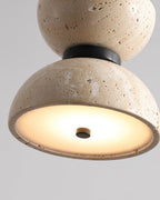 Faldenwyn Travertine Pendant Light-Moonnatur