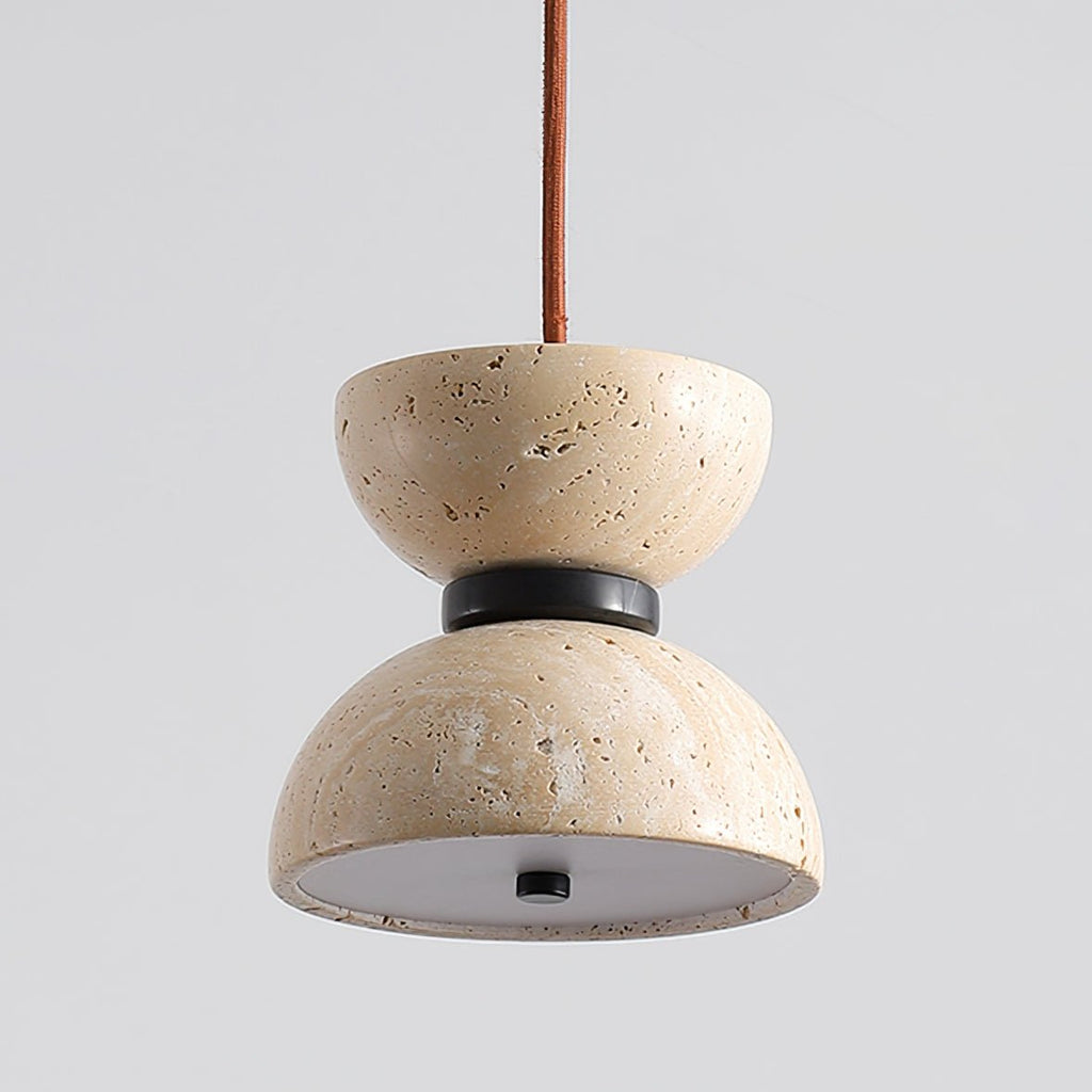 Faldenwyn Travertine Pendant Light-Moonnatur