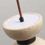 Faldenwyn Travertine Pendant Light-Moonnatur