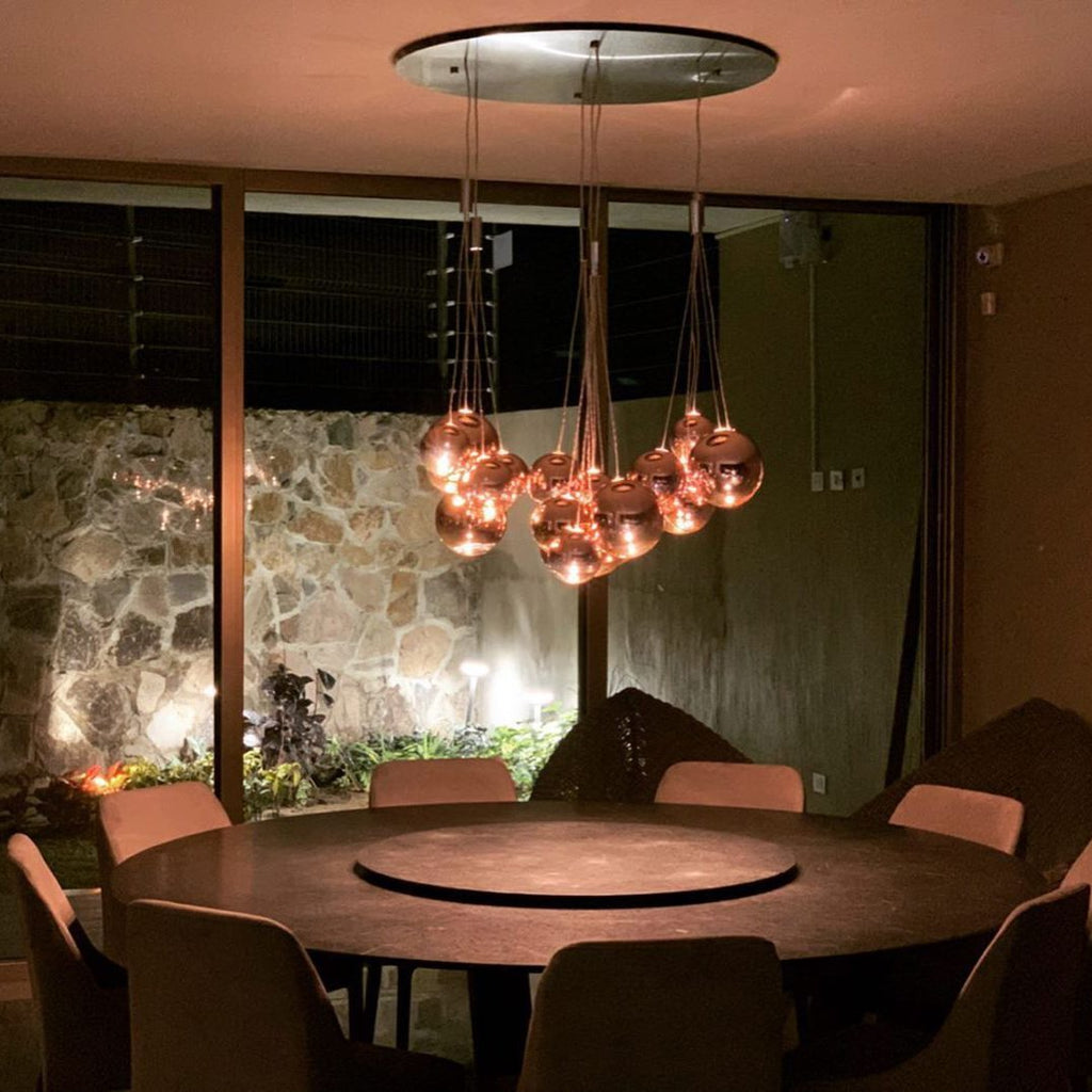 Ralise Glass Pendant Light-Moonnatur
