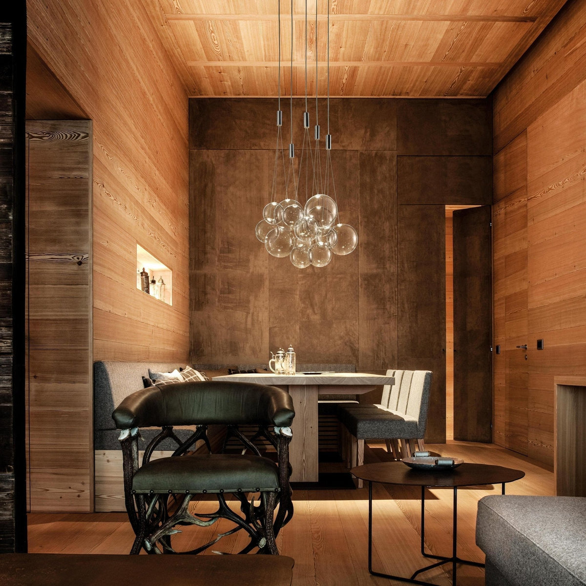 Ralise Glass Pendant Light-Moonnatur