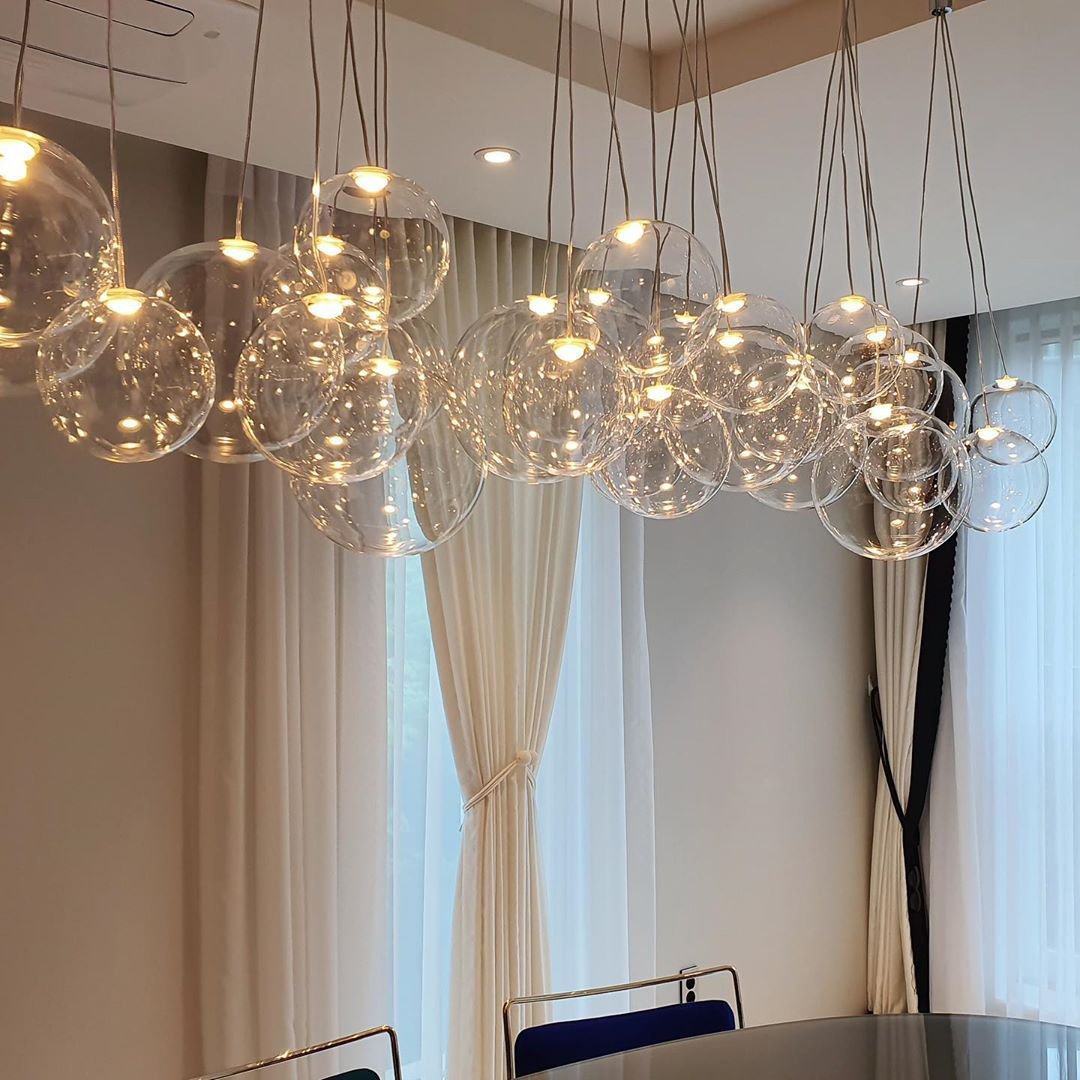 Ralise Glass Pendant Light-Moonnatur