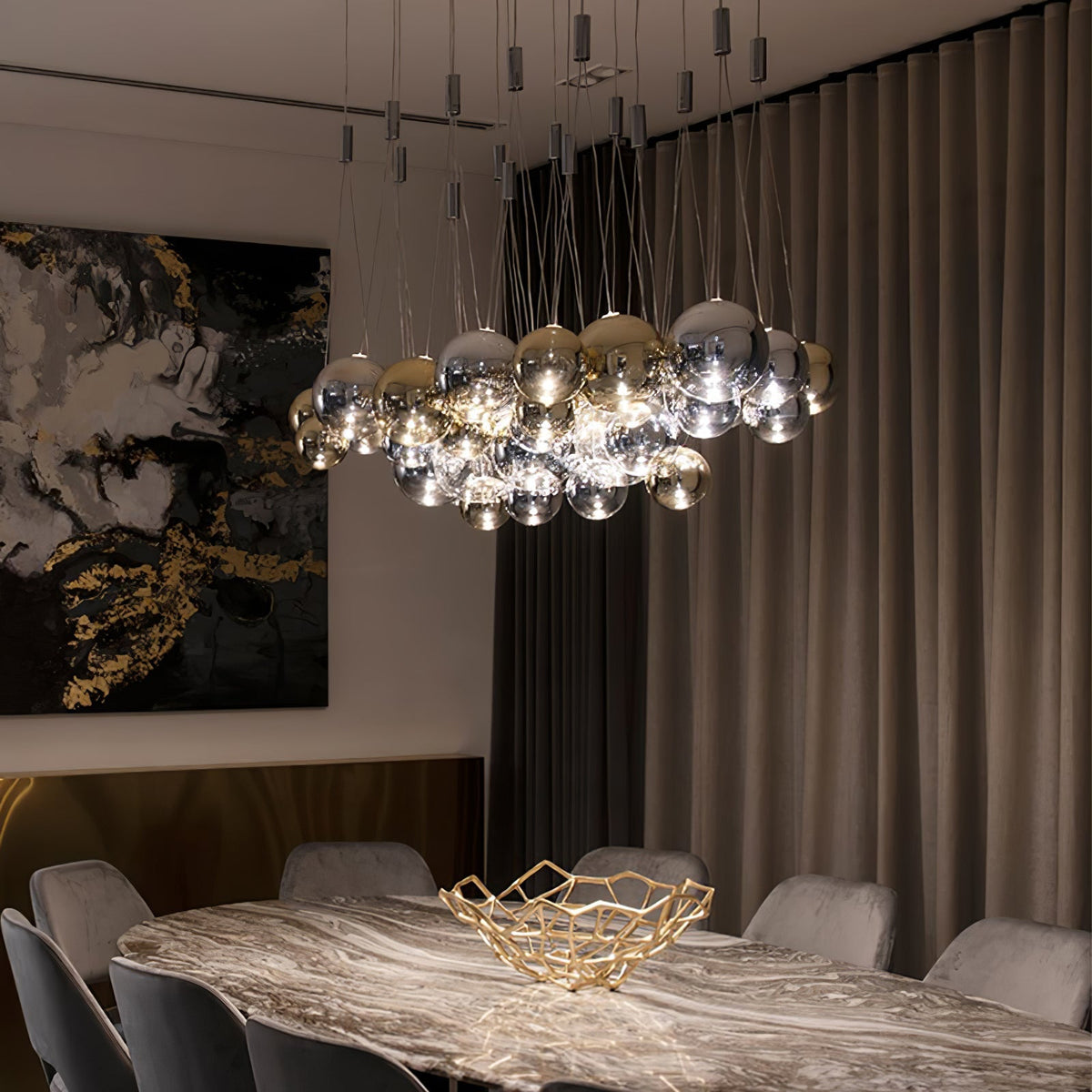 Ralise Glass Pendant Light-Moonnatur