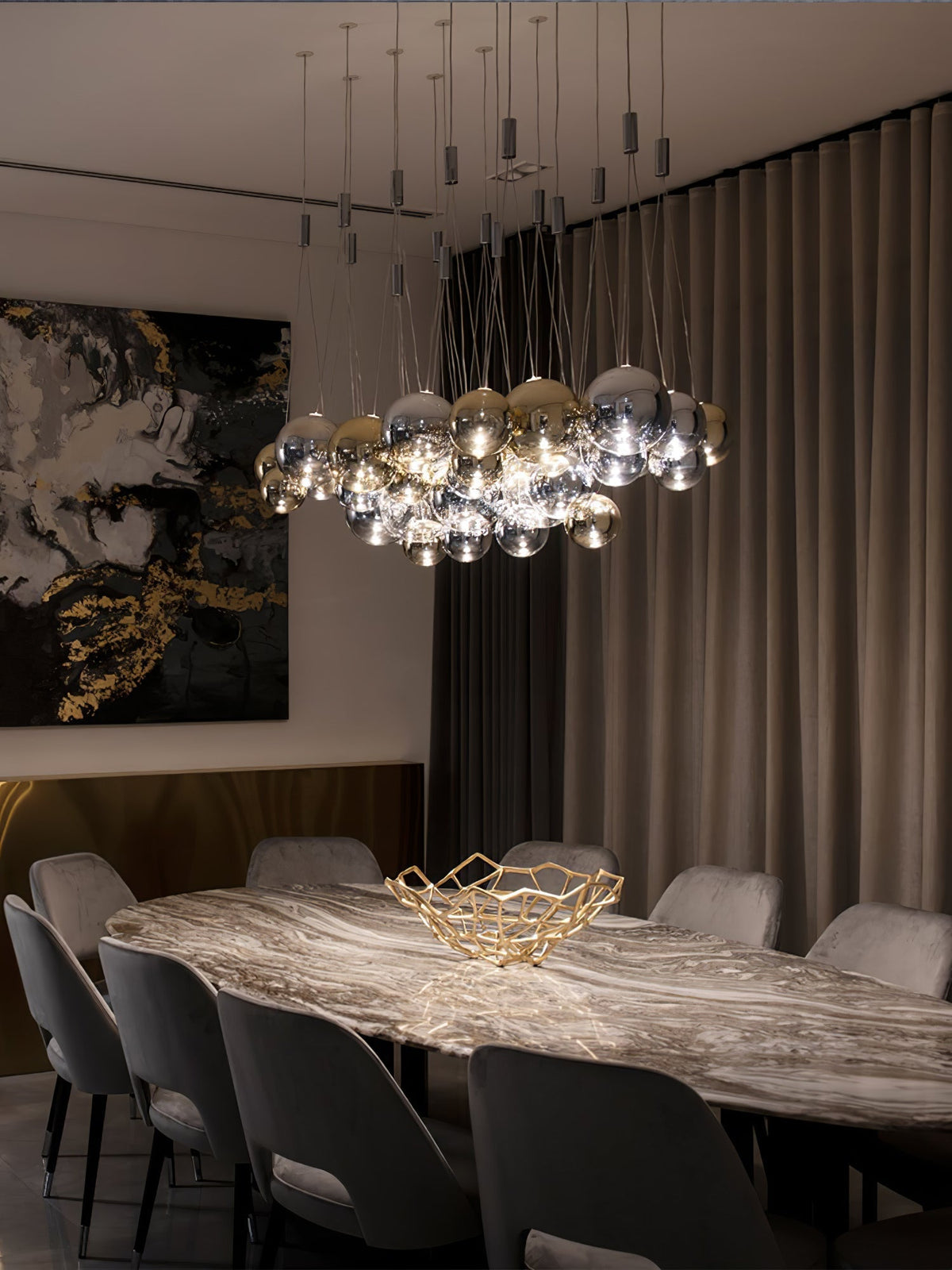 Ralise Glass Pendant Light-Moonnatur